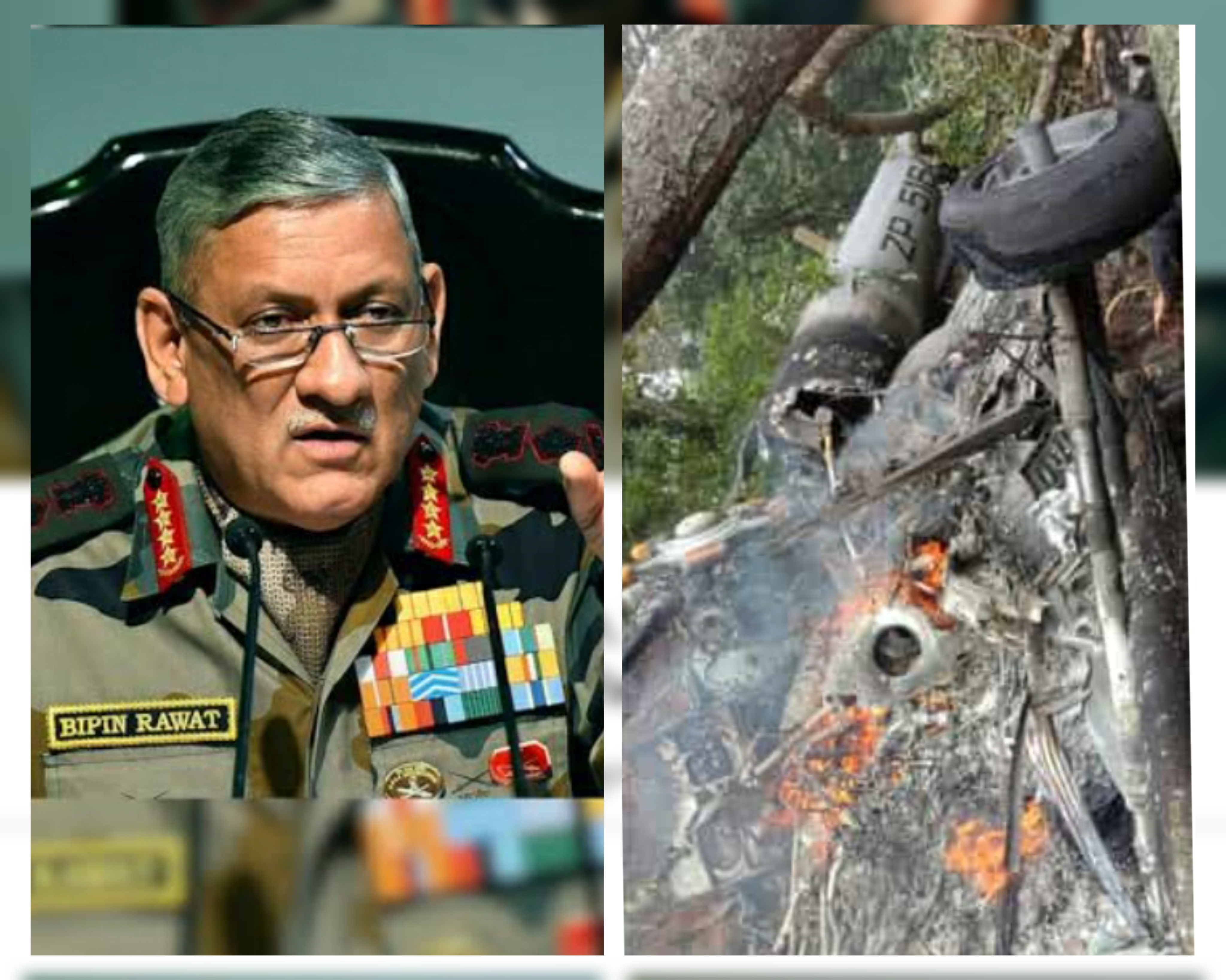 Captain Bipin Rawat s helicopter crashed